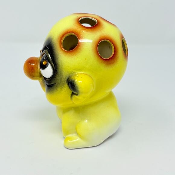 Kreiss & Co Psycho Ceramics "Holes in Head" Monster Figurine 1960's Joke Gift - Picture 2 of 7